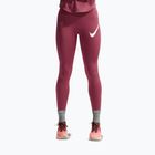 Legginsy damskie Nike Tempo Swoosh Run pink smoke/white