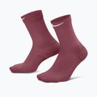 Skarpety Nike Run Midweight Crew pink smoke/pink rise/white