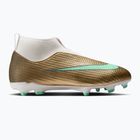 Buty piłkarskie dziecięce Nike Jr. Mercurial Superfly 11 Academy "Kylian Mbappé" MG metallic gold/green glow