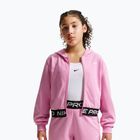 Bluza dziecięca Nike Pro Fleece pink rise/pink rise/black/white