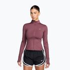 Bluza do biegania damska Nike Swift Dri-Fit Full Zip pink smoke