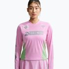 Longsleeve do biegania damski Nike Swift Jersey Top pink rise/illusion green