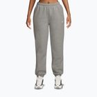 Spodnie damskie Nike Studio Fleece dark grey heather/sail