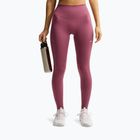 Legginsy damskie Nike One pink smoke/pink smoke/pink rise/white