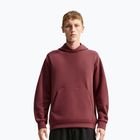 Bluza treningowa męska Nike 24.7 ImpossiblySoft Light Boulder/Black/Burgundy Crush