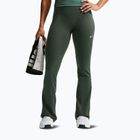 Legginsy damskie Nike One High Waisted Flared camo green/white
