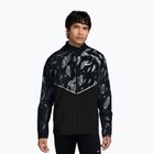 Kurtka do biegania męska Nike Miler Repel UV Printed black/black