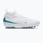 Buty piłkarskie dziecięce Nike Phantom 6 High Academy AG white/white/dusty cactus