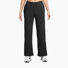 Spodnie damskie Nike Studio Fleece total black/sail