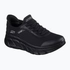 Buty damskie SKECHERS Bobs B Flex Hi Linear Force black