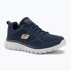 Buty męskie SKECHERS Burns Agoura navy/orange
