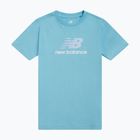 Koszulka dziecięca New Balance Jersey Stacked Logo Tee taffy blue