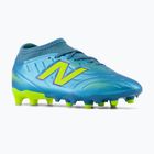 Buty piłkarskie dziecięce New Balance Tekela Team V5 FG metallic blue/alkaline green