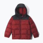 Kurtka ocieplana dziecięca Columbia Puffect Hooded Red Oxide/Black