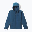 Kurtka softshell dziecięca Columbia Ascender Hooded Softshell phoenix blue