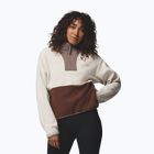 Bluza polarowa damska Columbia Sequoia Grove II Half Zip Fleece dark stone/tobacco/iron