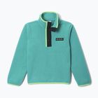 Bluza polarowa dziecięca Columbia Halvetia II Half Snap Fleece teal/black