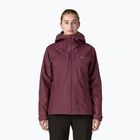 Kurtka przeciwdeszczowa damska Patagonia Insulated Boulder Fork Rain berry fig