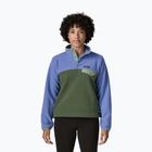 Bluza polarowa damska Patagonia Lightweight Synchilla Snap-T Pullover canopy green