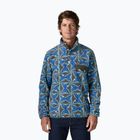 Bluza polarowa męska Patagonia Lightweight Synchilla Snap-T Pullover deep freeze: forge grey