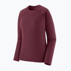 Bluza termoaktywna damska Patagonia Capilene Termal Weight Crew berry fig