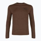 Longsleeve męski Patagonia Cap Cool Daily Boardshort Logo LS berm brown - light berm brown x-dye