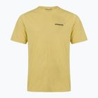 Koszulka męska Patagonia Capilene Cool Daily Boardshort Logo limestone yellow - light limestone yellow x-dye