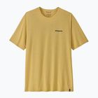 Koszulka męska Patagonia Capilene Cool Daily Boardshort Logo limestone yellow - light limestone yellow x-dye