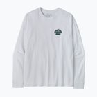 Longsleeve męski Patagonia Great Waves Responsibili-Tee LS fiber white