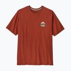 Koszulka męska Patagonia Great Waves Responsibili-Tee rusty red