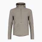 Kurtka do biegania męska HOKA Sky Glow Half Zip pebble grey