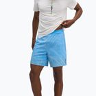 Spodenki do biegania męskie HOKA Glide Short 7" CLF PRT mineral blue