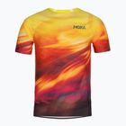 Koszulka do biegania męska HOKA Race Day Short Sleeve TR PRT hoka citrus print