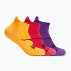 Skarpety HOKA No-Show Run Sock 3-pack egg yolk/cerise/virtual violet