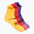 Skarpety HOKA No-Show Run Sock 3-pack egg yolk/cerise/virtual violet