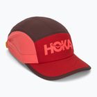 Czapka z daszkiem HOKA Run Hat deep mauve/red agate