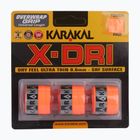 Owijka do rakiet squash Karakal X-Dri Grip 3 szt. orange