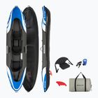 Kajak pompowany 3-osobowy Sevylor Hudson 374 cm blue/grey