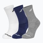 Skarpety Babolat 3 pary white/estate blue/grey