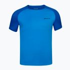 Koszulka tenisowa dziecięca Babolat Play Crew Neck Jr blue aster