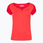 Koszulka tenisowa damska Babolat Play Cap Sleeve W tomato red