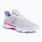 Buty do tenisa damskie Babolat Jet Tere AC W white/lavender