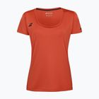 Koszulka dziecięca Babolat Play Cap Sleeve Top Jr fiesta red