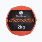 Piłka lekarska Sveltus Wall Ball 2 kg black/red