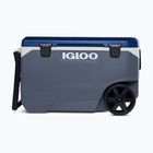 Lodówka turystyczna Igloo Maxcold Latitude 90 Roller 85 l carbonite/aegean sean