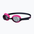Okulary do pływania dziecięce arena Bubble 3 Junior black/smoke/fuchsia