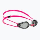 Okulary do pływania arena Tracks white/smoke/fuchsia