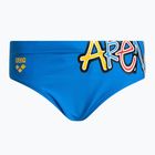 Slipy pływackie dziecięce arena Sparkle Brief pix blue/lily yellow