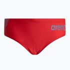 Slipy pływackie dziecięce arena Slipstream Brief red/turquoise
