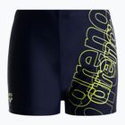 Bokserki pływackie dziecięce arena Spotlight Short navy/soft green
